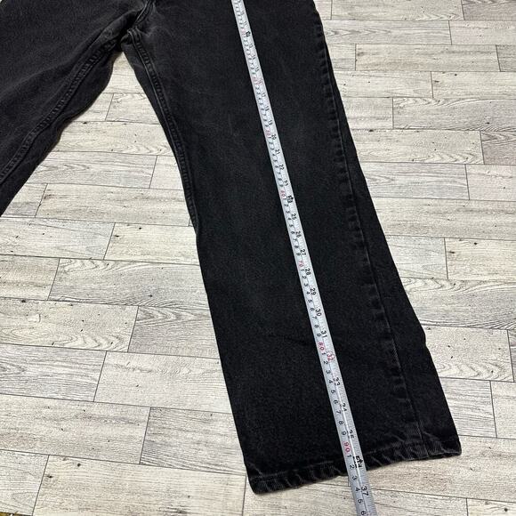 Riders by Lee | Black Straight Denim Jeans | 34x29 - Picture 7 of 9